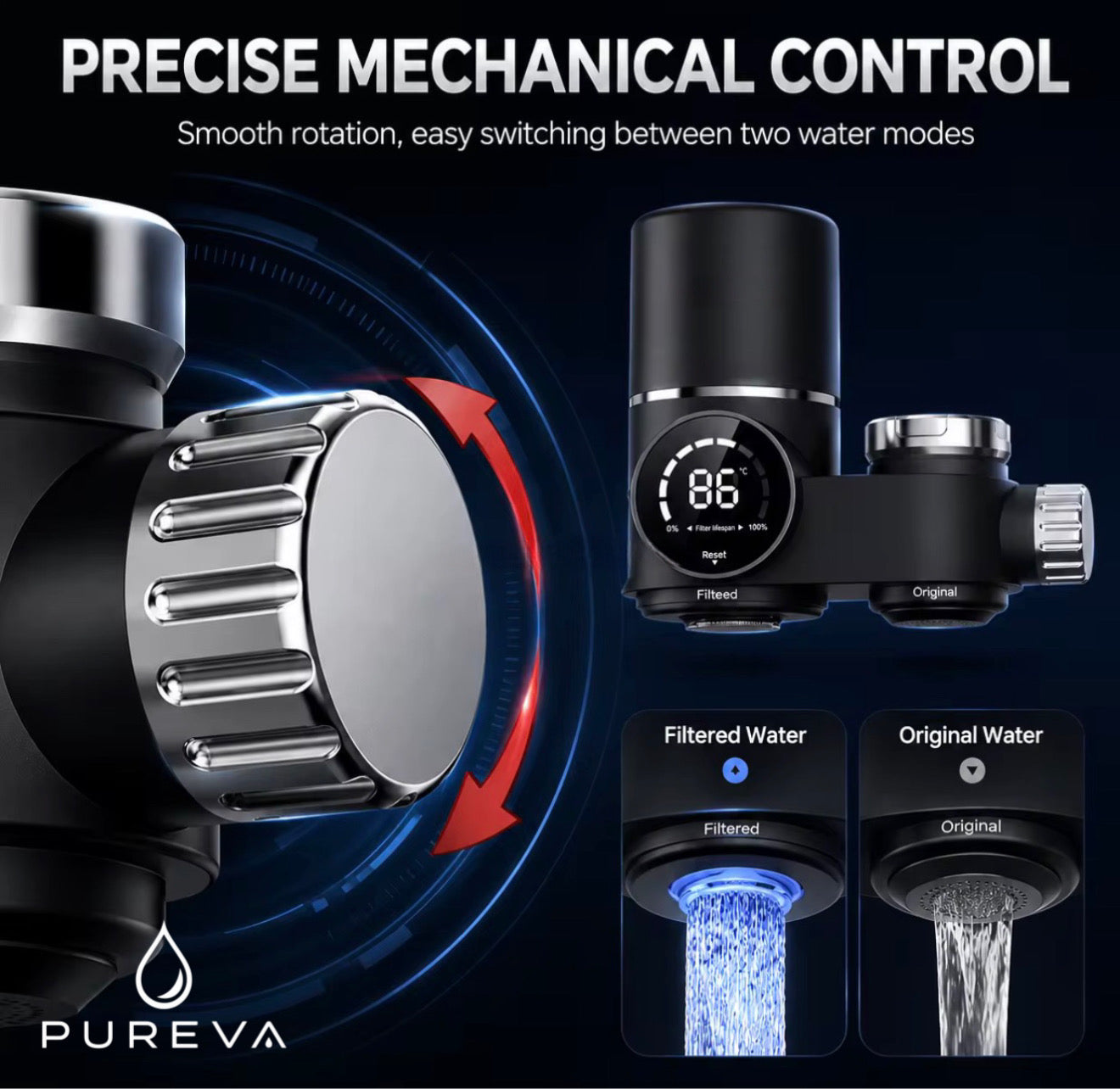 Pureva Premium Tap Filter